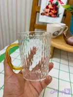 لیوان تگرگی آنتی شوک وارداتی دسته رنگی