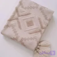 شال مبل پانچ (رنگ استخوانی)