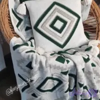 شال مبل پانچ (رنگ یشمی)