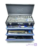 مجموعه جعبه بکس و ابزار 408 عددی صنعتی باس مدل BOX-408