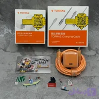 شارژر آداپتور و کابل TORRAS مخصوص iPhone 17 pro/ max توان 45 وات