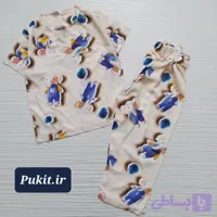 تیشرت شلوار نخی سه بعدی پسرانه (2تا10سال)