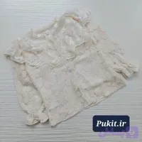 شومیز دخترانه دانتل طرح شیوا(3 تا 14 سال)