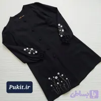 مانتو دخترانه طرح یاس ( 8 تا 15 سال )