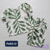 تیشرت شلوارک برگ (2تا7سال)