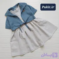 کت سارافون دخترانه طرح آنیتا (2تا9سال)