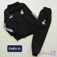 سویشرت شلوار پسرانه مشکی طرح ماجد (5 تا 12 سال)