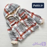 سوییشرت تک چهارخونه طرح جانان (2 تا 10 سال)