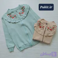 سویشرت تک دخترانه طرح اسما (4 تا 12 سال)