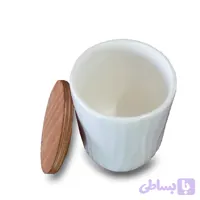 بانکه سایز کوچک طرح درختی درب چوبی