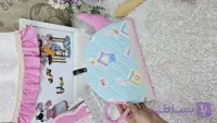 دمکنی قوری پارچه‌ای فانتزی طرح قوری (کاور قوری) کد ۲۶