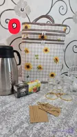 کاور فلاسک دو قلو دو طبقه پارچه‌ای مدل فانتزی (محافظ فلاسک) کد ۴۷