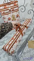 کاور سیخ دوبل پارچه‌ای با دو محفظه مجزا (مناسب انواع سیخ) کد ۴۳