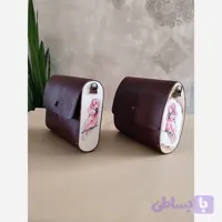 کیف چرم طبیعی طرح هد هد