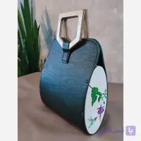 کیف دسته چوبی طرح پرنده آزاد