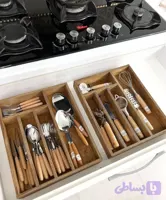 جاقاشقی چوبی داخل کابینتی ۵خانه چوب روس