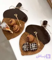 تخته سرو چوبی رزینی طرح بلوط