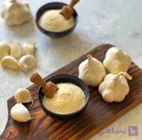 پودرسیر خالص وزن ۱۰۰گرم