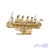 ساختنی چوبی Rolife مدل کشتی کروز TG306 | پازل سه‌بعدی چوبی 145 قطعه