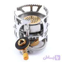 اجاق گاز مسافرتی خرچنگی با فندک اتومات و کاور حمل