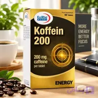 کافئین یوروویتال 200 میلی گرم