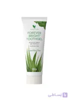 خمیردندان بدون فلوراید سفیدکننده فوراور Forever Bright حاوی عصاره نعنا و آلوئه ورا حجم 130 گرم