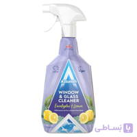 اسپری شیشه پاک کن استونیش Astonish انگلستان رایحه اکالیپتوس و لیمو حجم 750 میل
