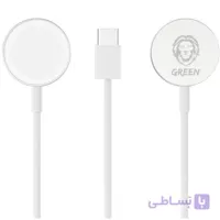 Green Lion Ultra Magnetic Charging Cable (Type-C Interface)3W for iWatch Series کابل شارژ اپل