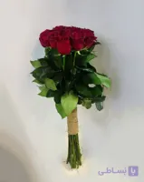 دسته گل طبیعی رز هلندی ساده و خاص کد (۱۰۰۴)