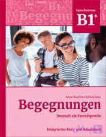 ویرایش سوم کتاب زبان آلمانی Begegnungen B1 (2021): Kursbuch + Arbeitsbuch