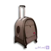 کیف و کوله چرخ‌دار حمل سگ و گربه رژین پلاس | مدل تراولی