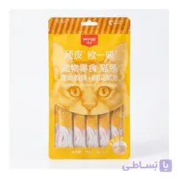 بستنی گربه ونپی طعم تن ماهی و میگو (بسته ۵ عددی)