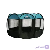 پارک برزنتی سگ و گربه مدل تک‌زیپ (سایز لارج)