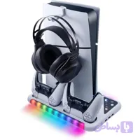 پایه چند منظوره پلی استیشن 5 دابی مدل TP5-3557 Black White P5/P5 SLIM