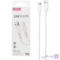 کابل شارژ تایپ سی Kd-03 شرکت کلومن