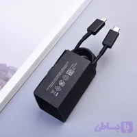 کابل سامسونگ 25 وات اورجینال دو سر تایپ C ( سفید )