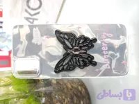 قاب پروانه‌ای برجسته فانتزی سامسونگ A05 پروانه مشکی