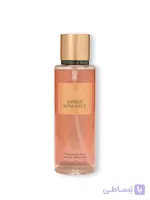 بادی اسپلش شاین دار ویکتوریا سکرت رایحه AMBER ROMANCE