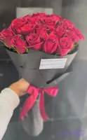 دسته گل رز هلندی قرمز 01