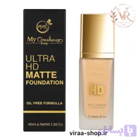 مای میکاپ استوری کرم پودر پمپی اولترا اچ دی 40ml MF02 NEW