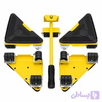 ست جابه‌جایی وسایل سنگین میراکل اتو مدل Removal Kit-4Items مجموعه 5 عددی