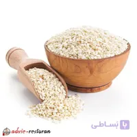 دانه کنجد سفید ۱۰۰ گرمی