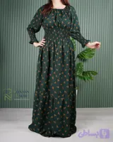 پیراهن فرح گلدار 7357