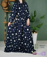 پیراهن کلوش نخ بابونه R7732
