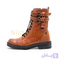 نیم بوت زنانه راحتی چرم طبیعی (R-7742)