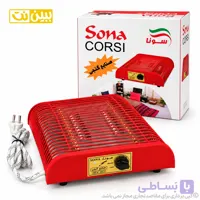 کرسی برقی طبی با روکش مخملی 400 وات مدل سونا