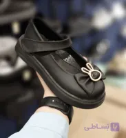 کفش مجلسی دخترانه بچگانه مدل لژدار خرگوشی