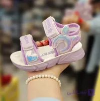 صندل بچگانه دخترانه مدل دو چسب خرگوشی