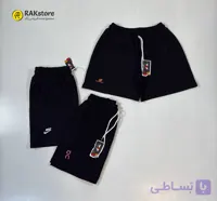 شورتک ورزشی مردانه تی پی اف باشگاهی مشکی