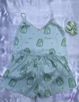 ست تاپ شورتک ساتن